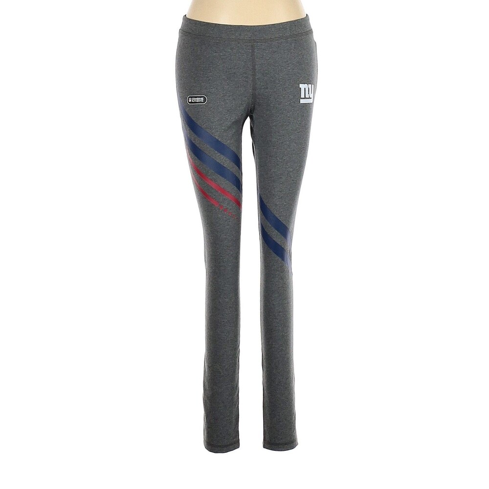 NWT Under Armour NFL Giants Women's M HeatGear Leggings Cotton-Blend Licensed